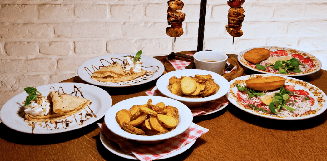 3chodové menu s chlalupářským špízem pro 2