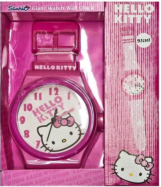 Nástěnné hodiny Hello Kitty + kalkulačka