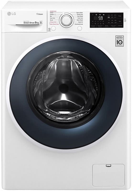Pračka LG, 8kg, 1200 ot., pára, NFC, A+++