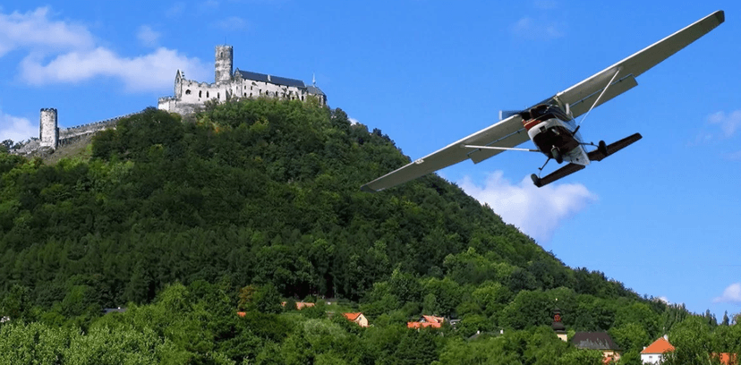 25minutový let pro 1 osobu letadlem Cessna 172 