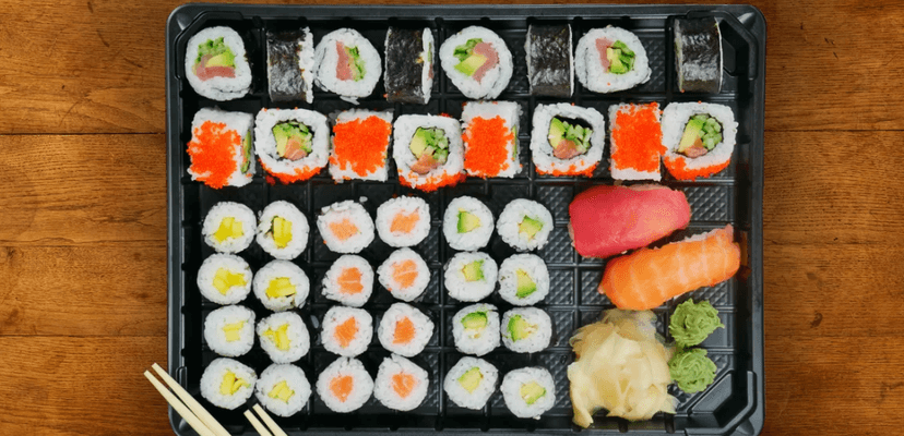 Sushi – malý set (18 ks)