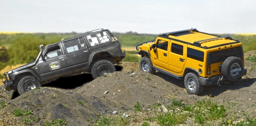 Jízda v Hummeru H2