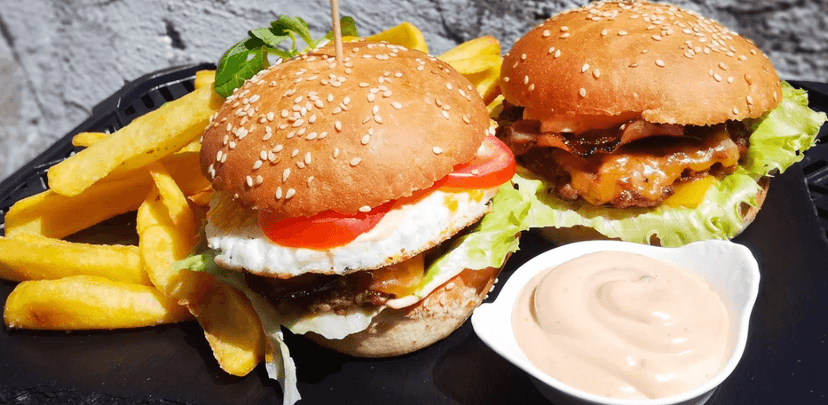 2× miniburger dle výběru
