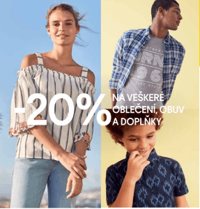 Sleva 20% na vše od F&F