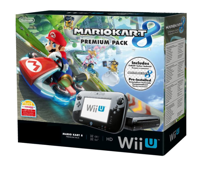 Nintendo Wii U Premium + Mario Kart 8