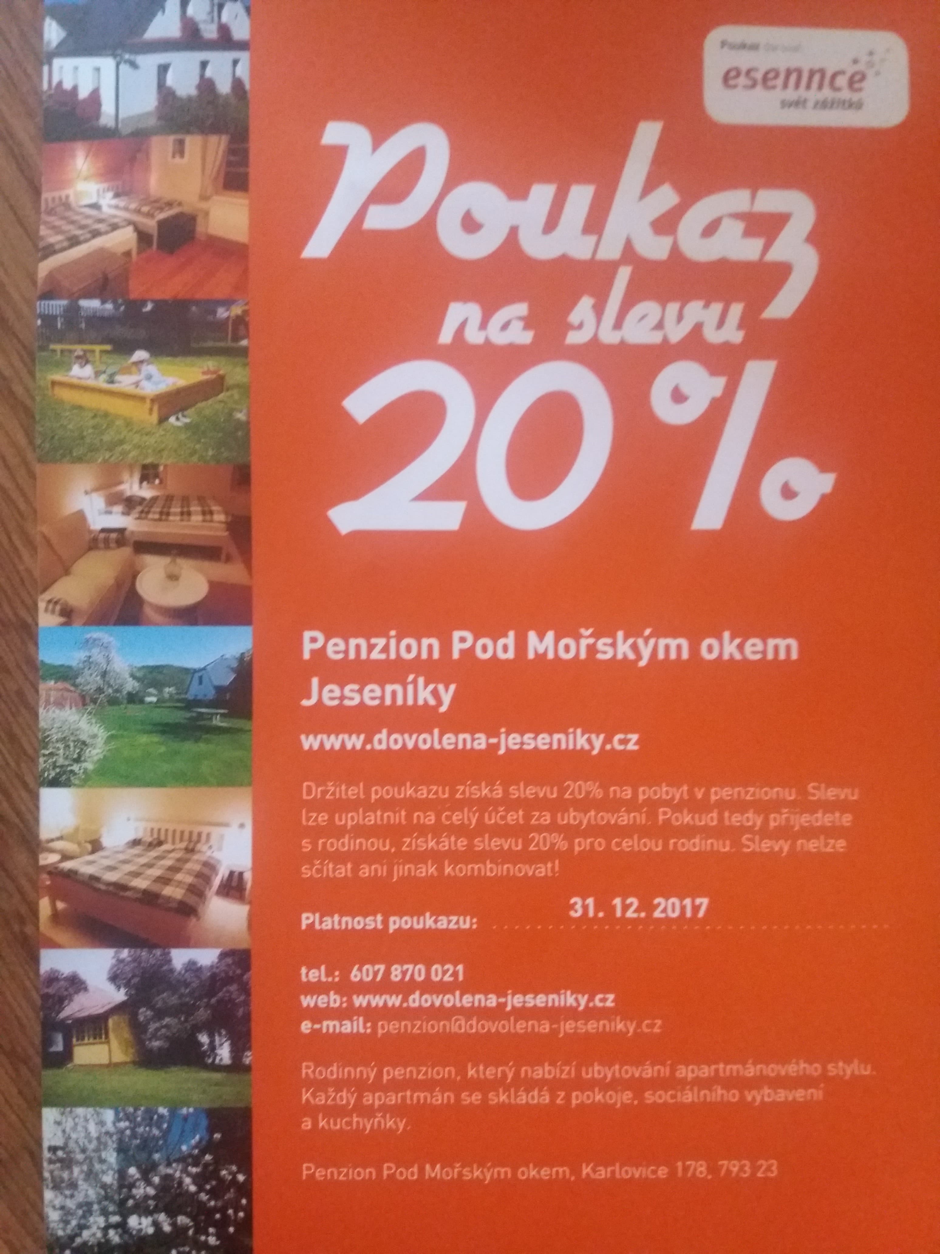 Penzion Pod Mořským okem Jeseníky