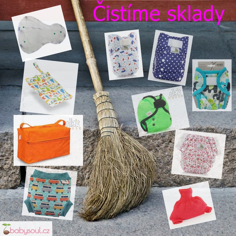 ČISTÍME SKLADY - 20% sleva na vybrané zboží