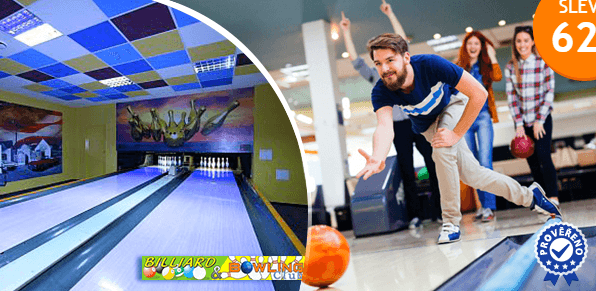 Pronájem profesionální bowlingové dráhy 