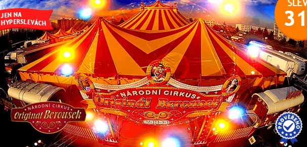 Národní CIRKUS Originál Berousek - vstupenky