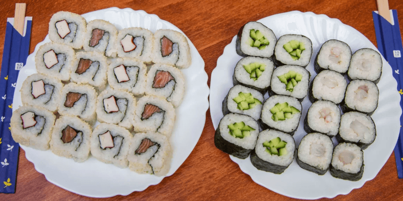 Čerstvé a zdravé sushi s sebou 32 ks
