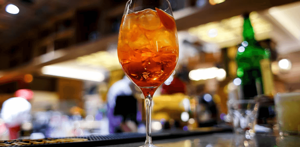 2× drink Aperol Spritz / à 0,4 l