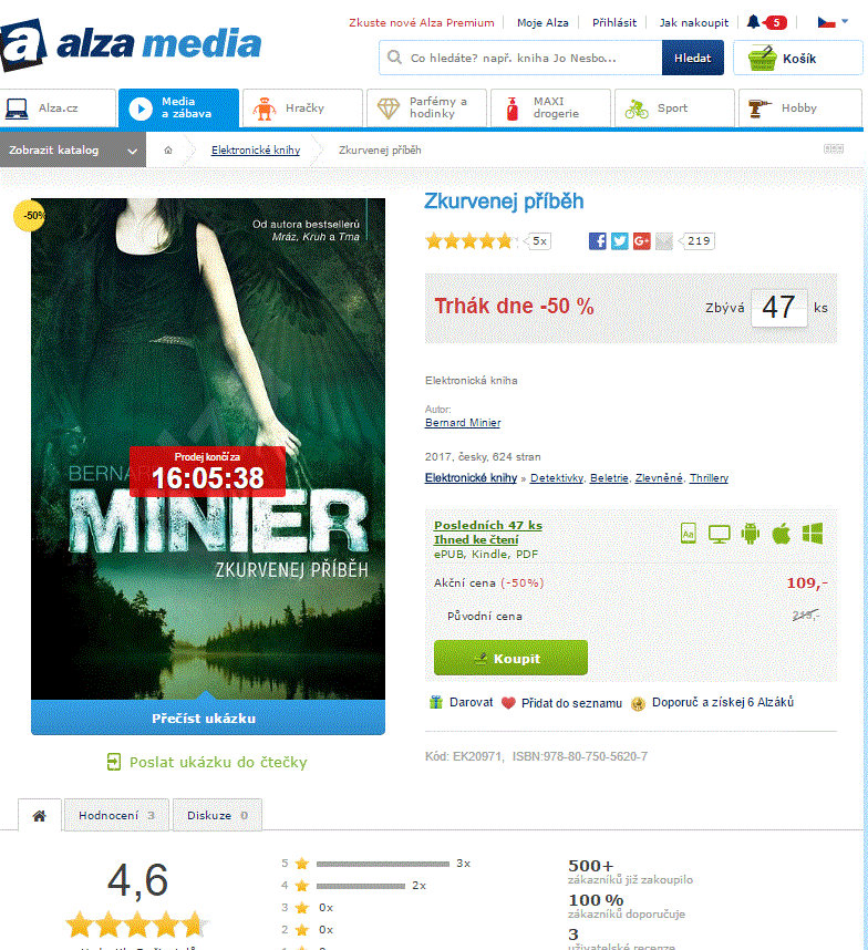 Zkurvenej příběh, Bernard Minier