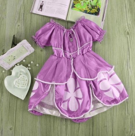 Dětské letní princeznovské šaty Sofie