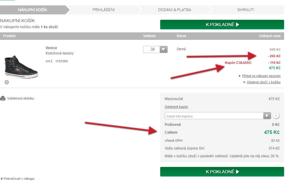 Sleva 30% na poslední páry bot + extra sleva