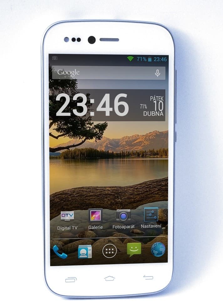 i-Mobile, 4x 1,3GHz, 1GB RAM, 4,5"