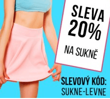 Sleva na sukně