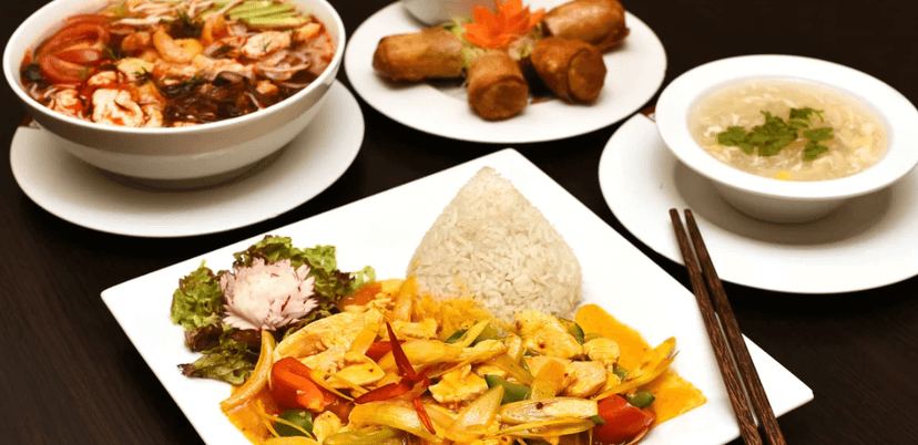 Polední vietnamské menu