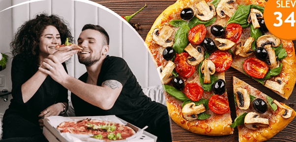 Pizza dle výběru o průměru 35 cm
