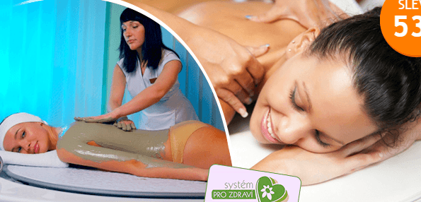 3 x 60min relaxační masáž zad, krku a šíje + zábal