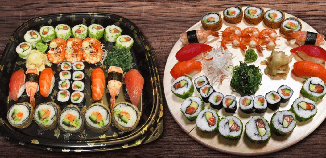 Sushi set s 33 fantastickými kousky