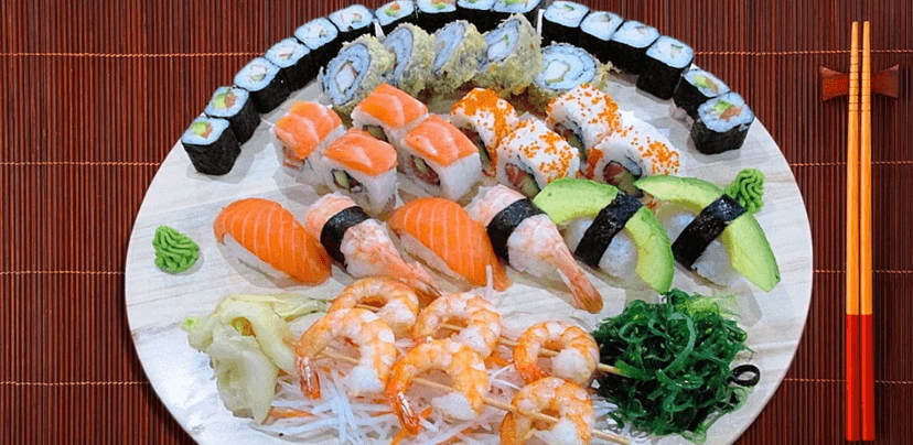 41 kousků fantastického sushi