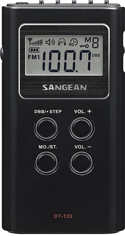 Rádio Sangean DT-120 s tunerem FM/AM