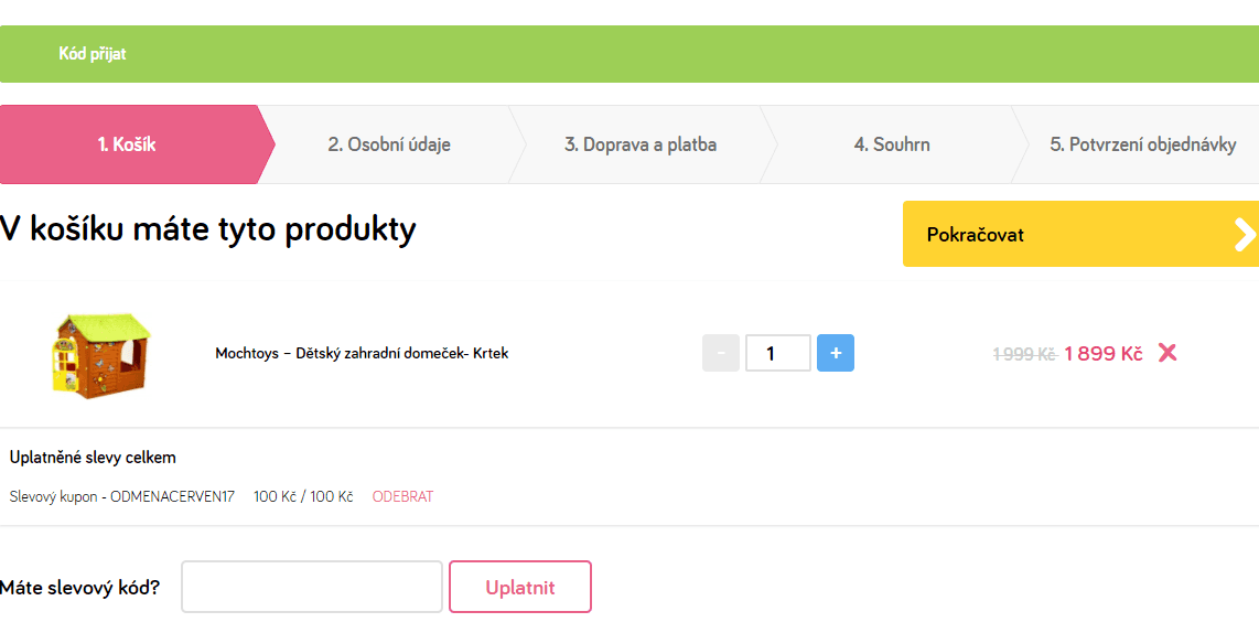 Dětský zahradní domeček Krtek 