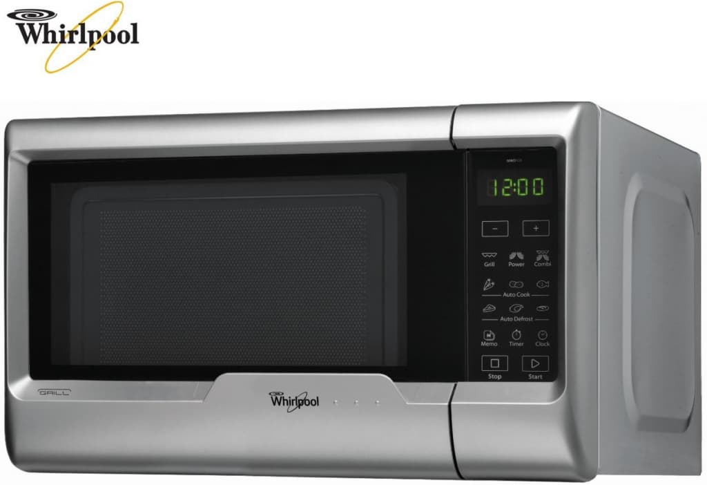 Mikrovlnná trouba s grilem, párou Whirlpool