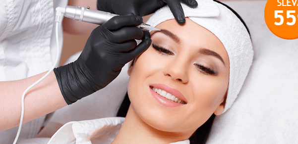 Permanentní make-up obočí metodou vláskování