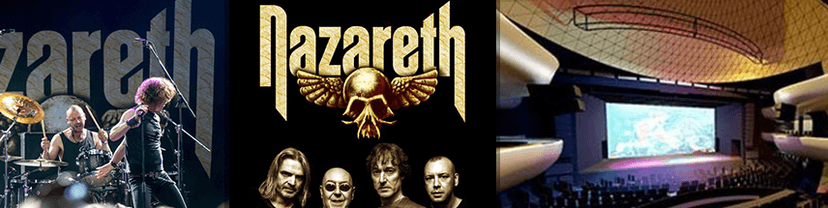 Vstupenka na koncert legendární skupiny Nazareth