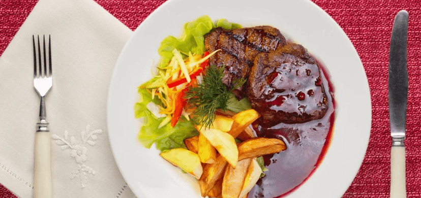 4chodové menu s ovárkem, panenkou i lívanci pro 2