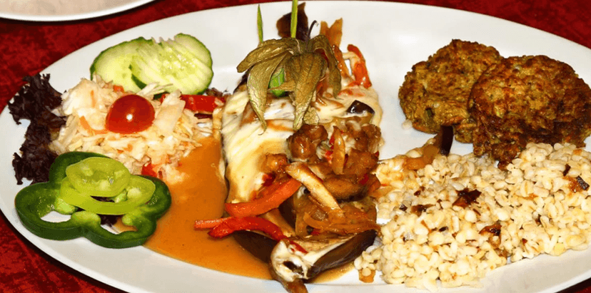 Vegetariánské obědové menu