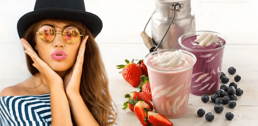 1× koktejl s frozen yogurtem (borůvka nebo jahoda)