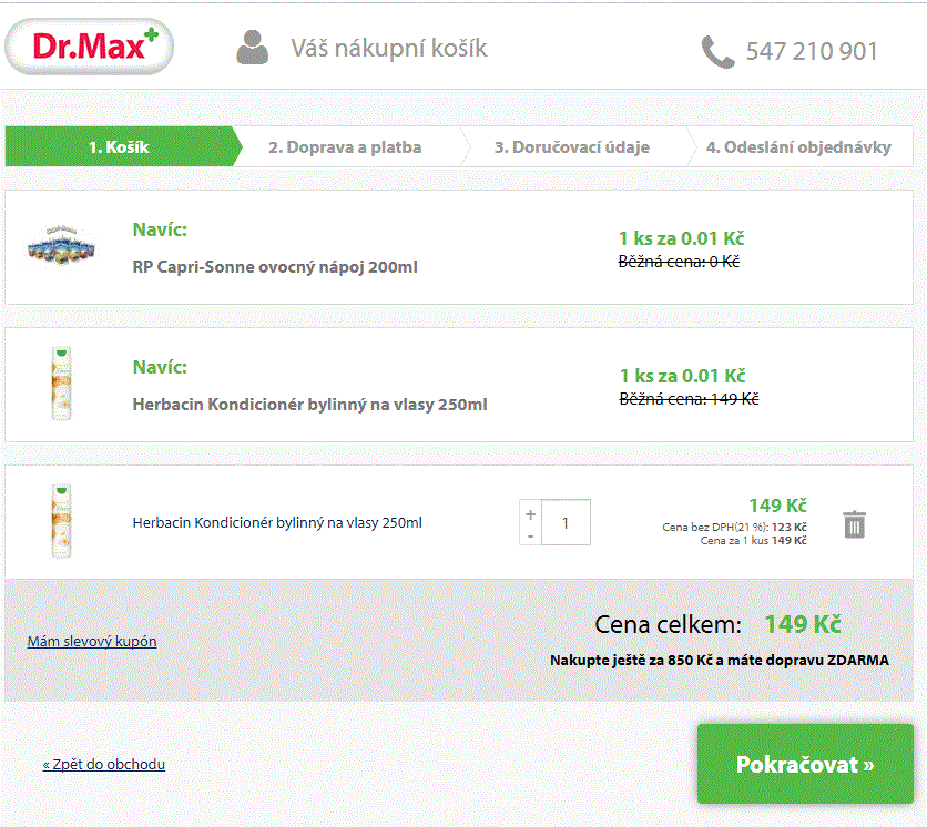 Přírodní kosmetika Herbacin