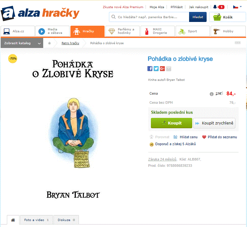 Pohádka o zlobivé kryse (komiks)
