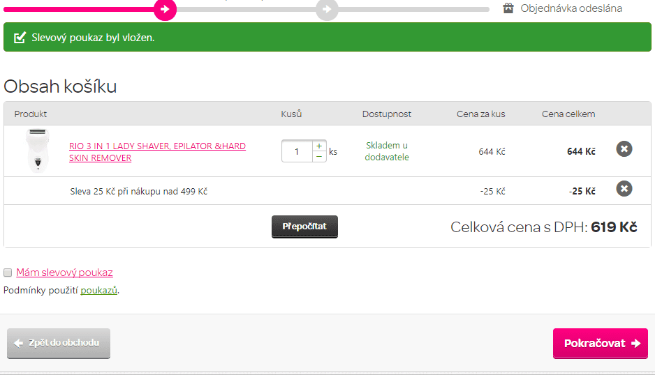 3v1 epilátor Rio Lady Shaver