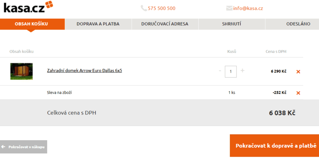 Zahradní domek Arrow, 1,9 x 1,5 m