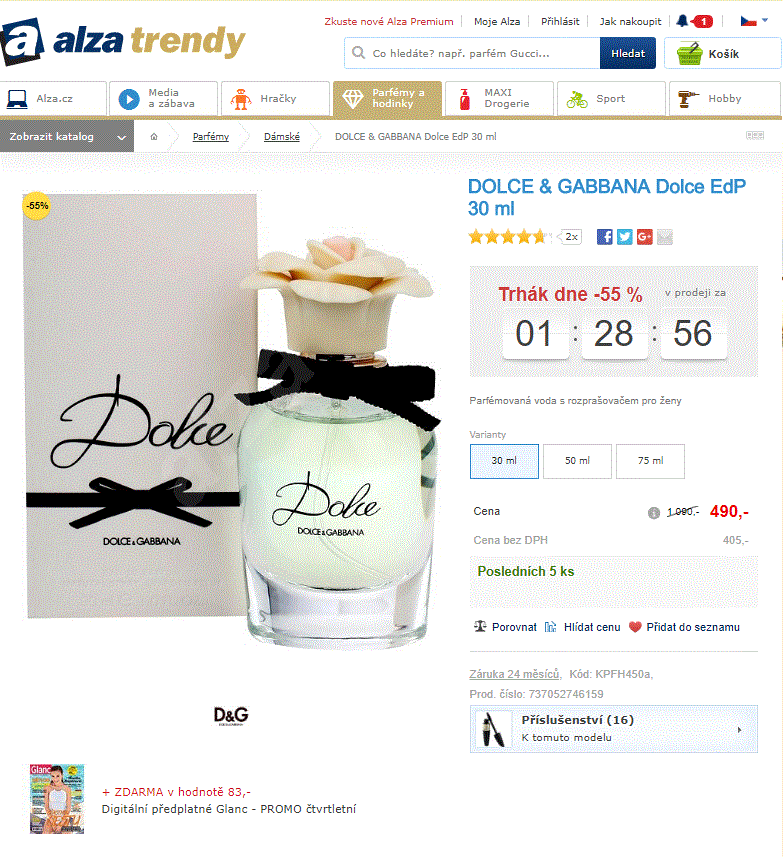 Dolce & Gabbana Dolce EdP 30 ml