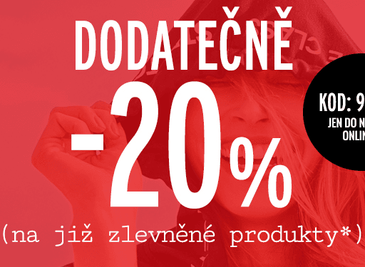 Extra sleva 20% na výprodej Orsay
