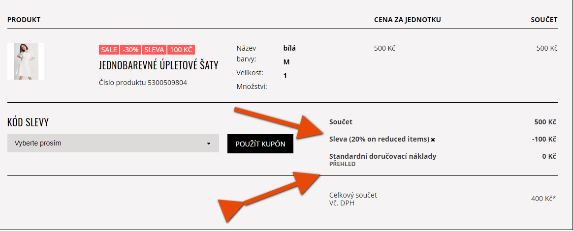 Extra sleva 20% na výprodej Orsay