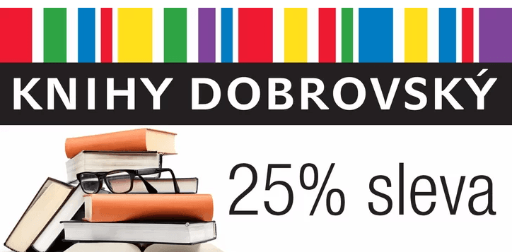 25% sleva na nákup v knihkupectví