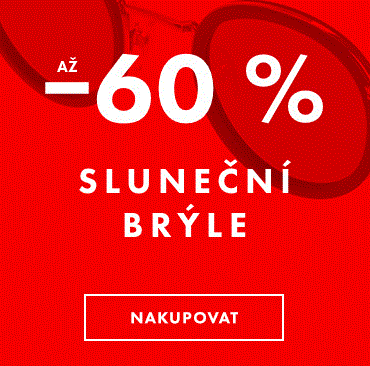 Sleva až 60% na sluneční brýle