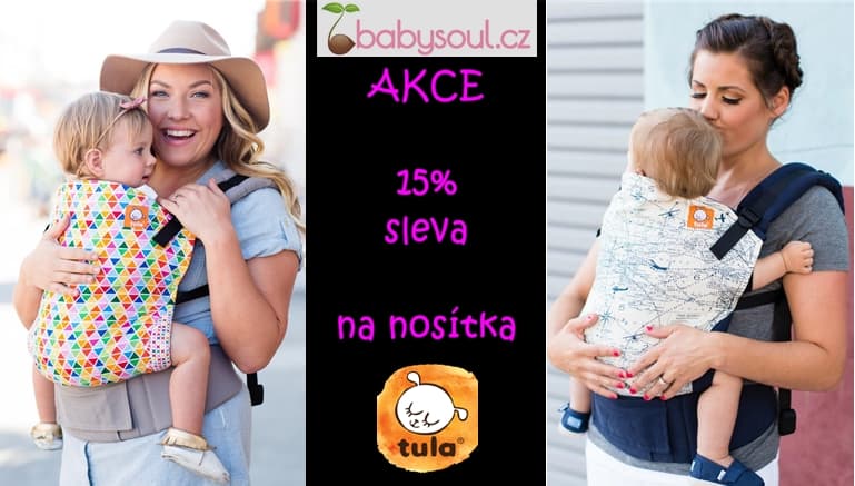 www.babysoul.cz - 15% sleva na nosítka TULA
