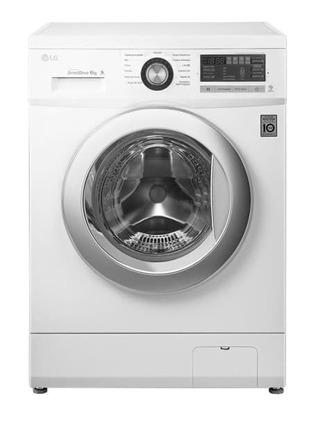 LG, 6kg, 1000 ot., 44 cm, A+++, DD motor