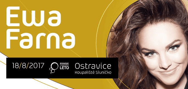 Lístek na Beskydské hudební léto - Ewa Farna