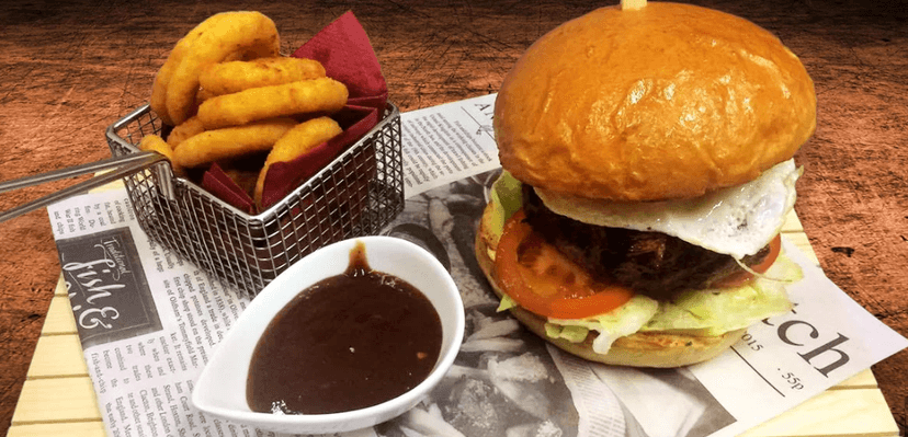 Burger menu pro dva