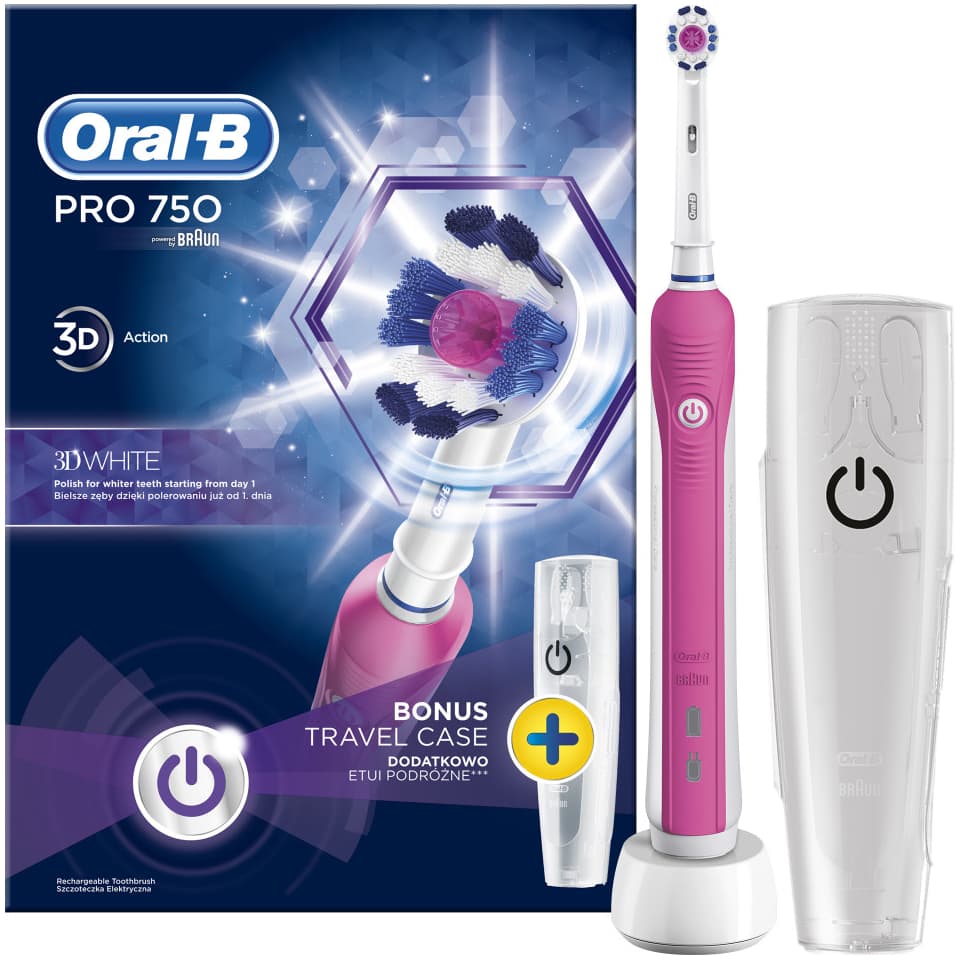 El. zubní kartáček Oral-B Pro 750 3DWhite