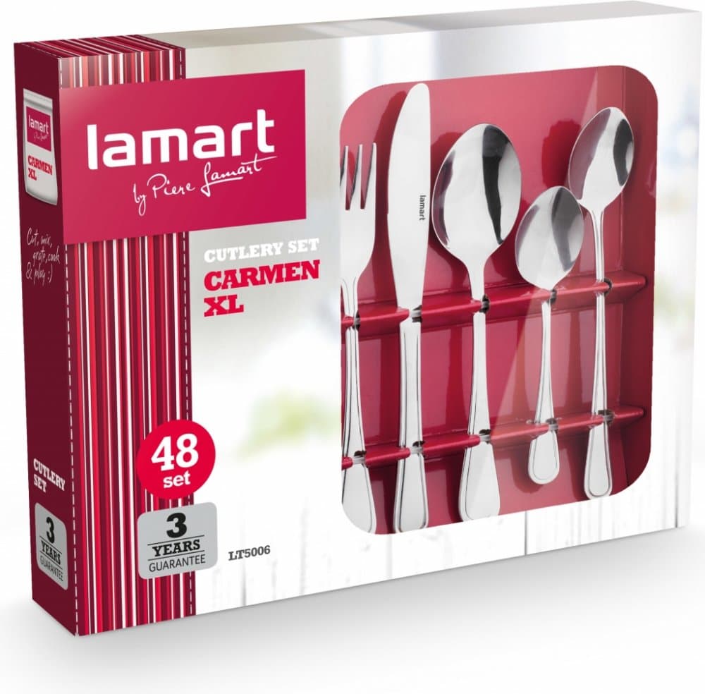 48ks sada příborů Lamart Carmen