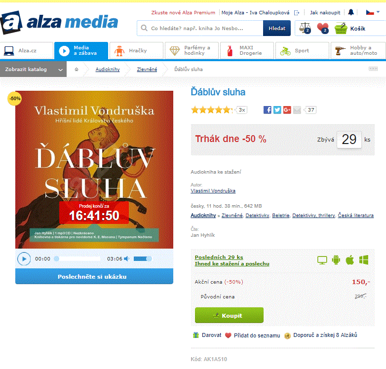 Ďáblův sluha, Vlastimil Vondruška