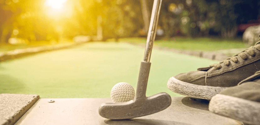 Minigolf pro 2 dospělé na 90 min.